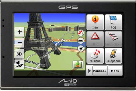 Mio annonce le premier GPS 3D
Rvolution GPS
