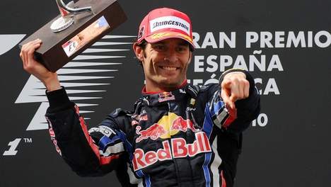 Grand Prix d'Espagne : 
Victoire de Webber