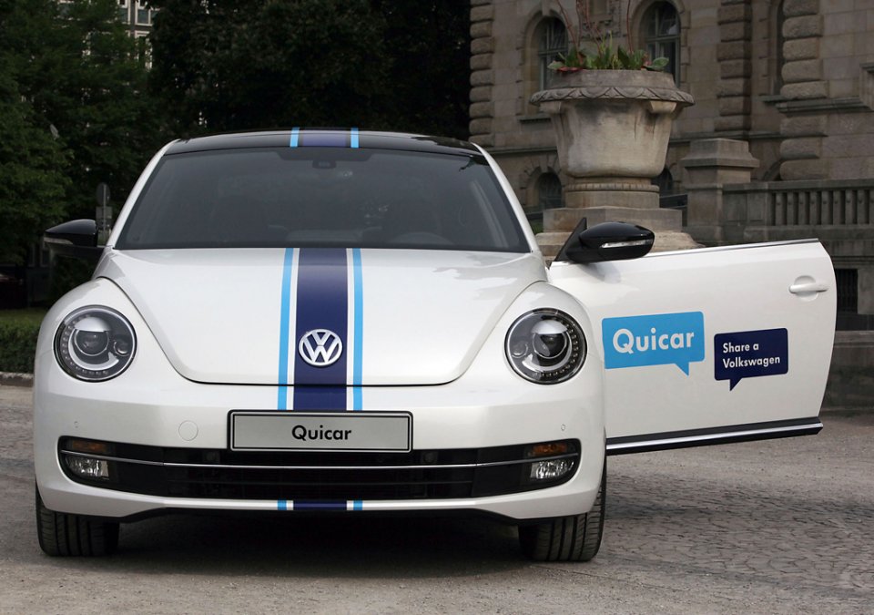 Quicar, le service d'auto-partage de Volkswagen