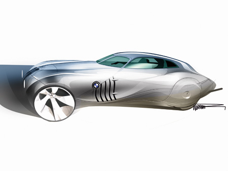 BMW Mille Miglia
Reste  savoir si les anciens de BMW apprcieront le style de ce concept-car