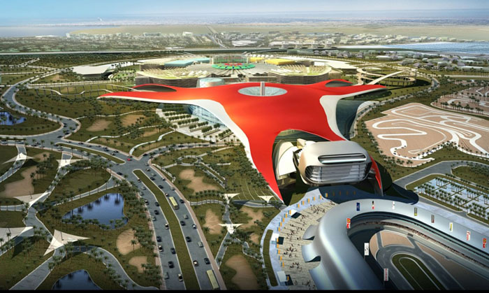 Ferrariland le futur parc d'attraction Ferrari
Projet faramineux