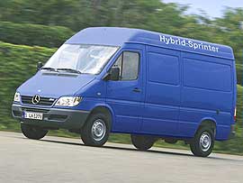 Mercedes Hybrid-Spinter
Mercedes nous livre un Sprinter cologique !