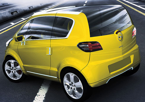 Opel Trixx
Ce petit concept aligne beaucoup de trouvailles pour concurrencer la Smart