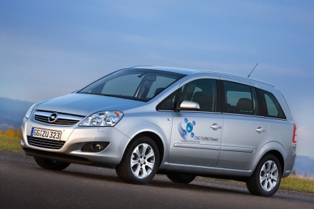 Opel Zafira Premier monospace Turbo GNV 
5,3 euros pour parcourir 100 kilomtres
