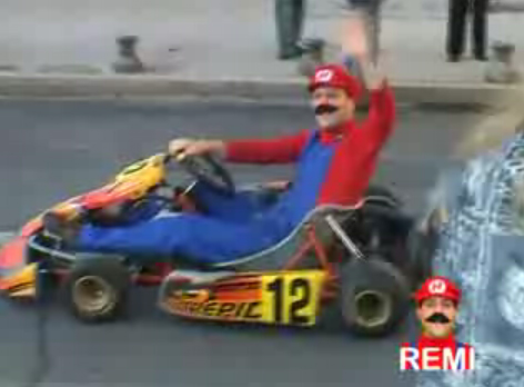 Mario kart dans les rues de la ville (Vidéo) 
Attention plus vrai que nature