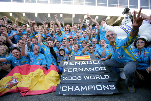 Renault champions du monde !
Avec le cinquime budget du plateau
