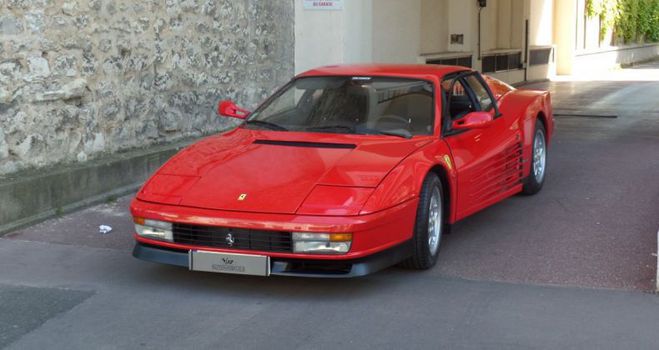Ferrari Testarossa 5.0 V12 390cv Rouge de 1990