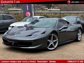  Voir détails -Ferrari 458 ITALIA 4.5 V8 COUPE 570 GARANTIE 12 MOIS à Nice (06)