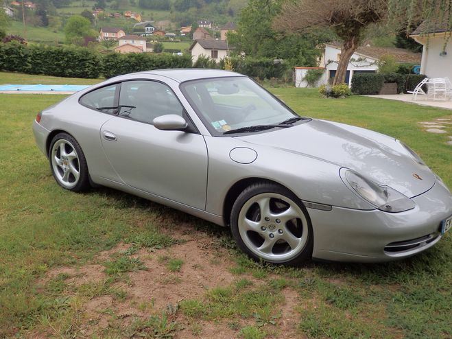 Porsche 911 type 996 carrera tiptotronic S 3l4 2001 gris sylver de 2001