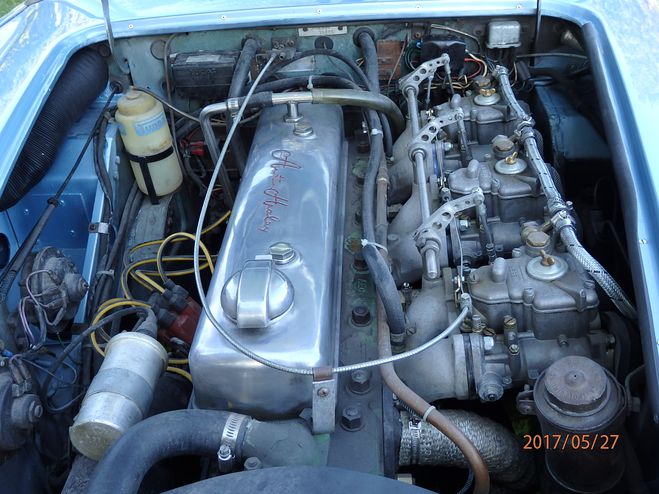 Austin healey 3000 MKIII BJ 8 1964 RESTAUREE BLEU AZUR/CREME de 1964