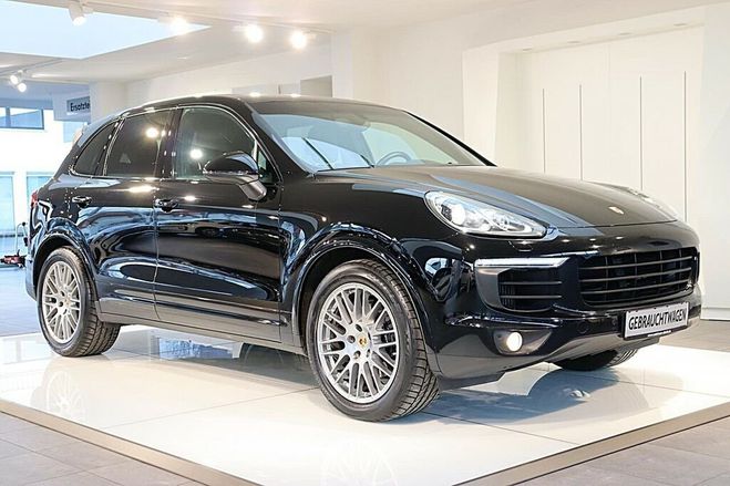 Porsche Cayenne DIESEL 262 ch PLATINIUM EDITION CUIR SD noir de 2018