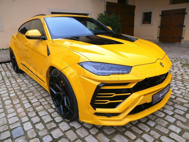 Lamborghini Urus Kit NOVITEC WIDEBODY, chappement MILLTE Giallo Auge de 2019