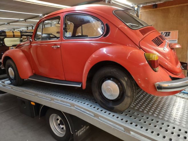 Volkswagen Beetle  Rouge de 1974