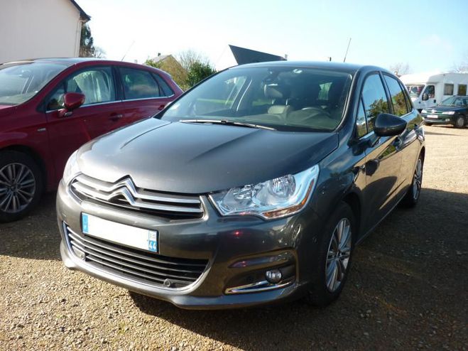 Citroen C4 NLLE C4 BERLINE HDI 115 EXCLUSIVE GRIS SHARK de 2013