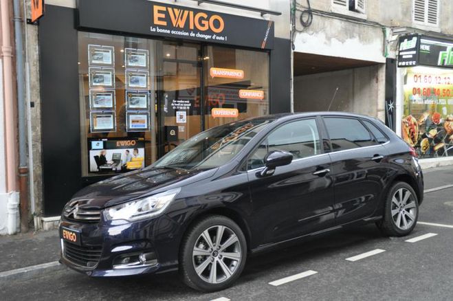 Citroen C4 BLUEHDI 120 SHINE EAT6 Noir de 3