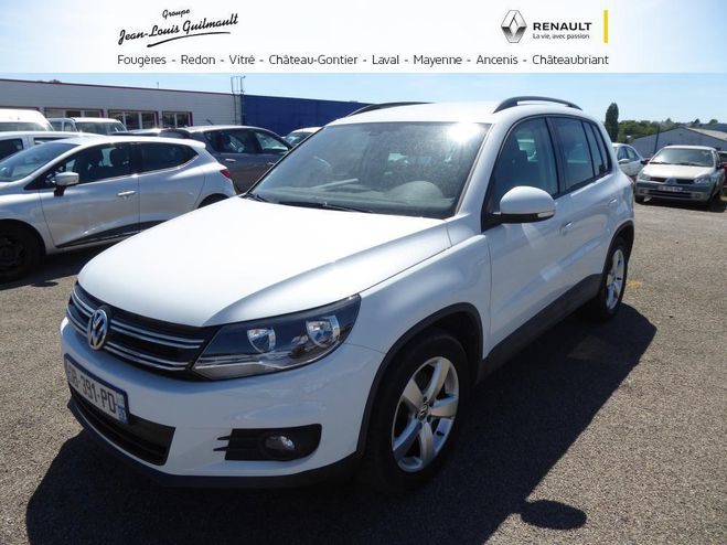 Volkswagen Tiguan 2.0 tdi 110 fap bluemotion technology s� Blanc de 2013
