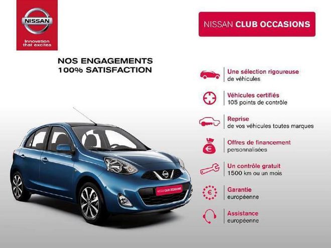 Nissan Micra 1.0 71ch made in france 2 Gris de 2018