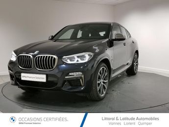  Voir détails -BMW X4 M40dA 326ch Euro6d-T à Lorient (56)