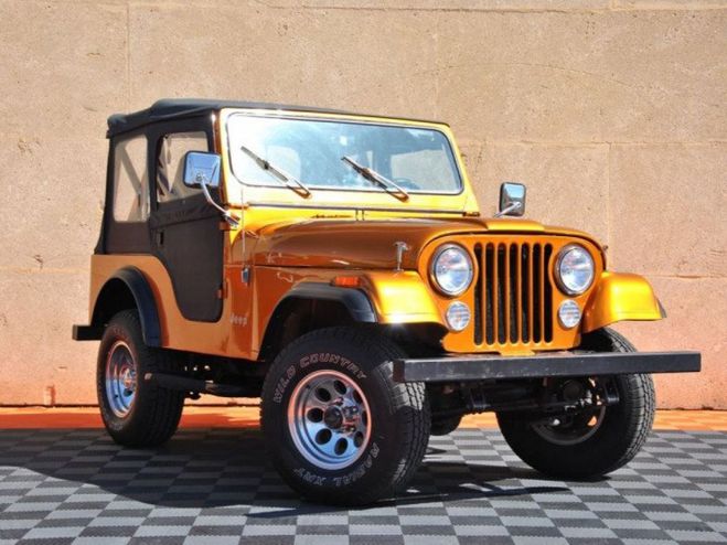 Jeep CJ5 V8 5.0 304 Orange de 1981