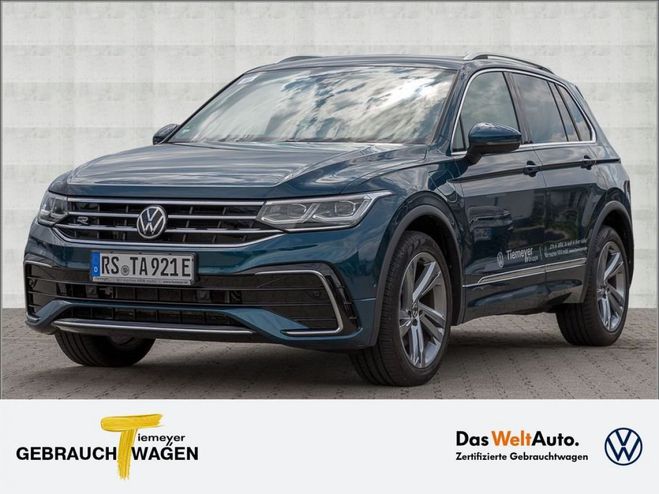 Volkswagen Tiguan 1.4 EHybrid/ R-LINE/ DSG/ Cuir/ 1re Mai Bleu de 2021