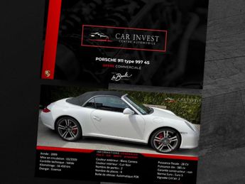 Voir détails -Porsche 911 carrera4s cabriolet 3.8 pdk fass 2 à  La Baule-Escoublac (44)