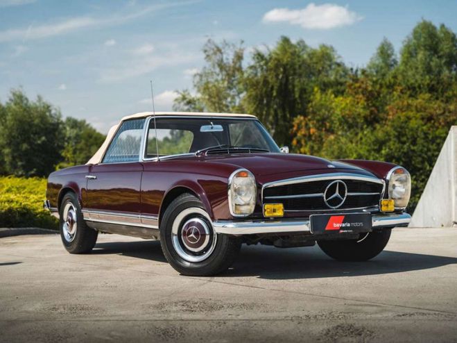 Mercedes 230 SL Pagode Purpurrot French Vehicle Rouge de 