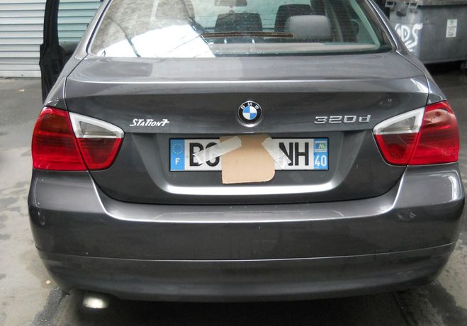 BMW Serie 3 BVA 320 D   E90  2L gris anthracite de 0