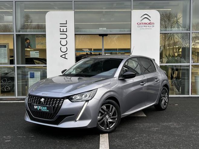 Peugeot 208 PureTech 100 Style EAT8 + GPS Gris Artense de 2022