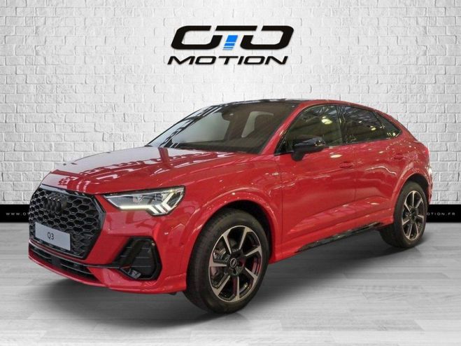 Audi Q3 Sportback 1.5 35 TFSI - 150 - BV S-troni Rouge m�tallis� de 2022