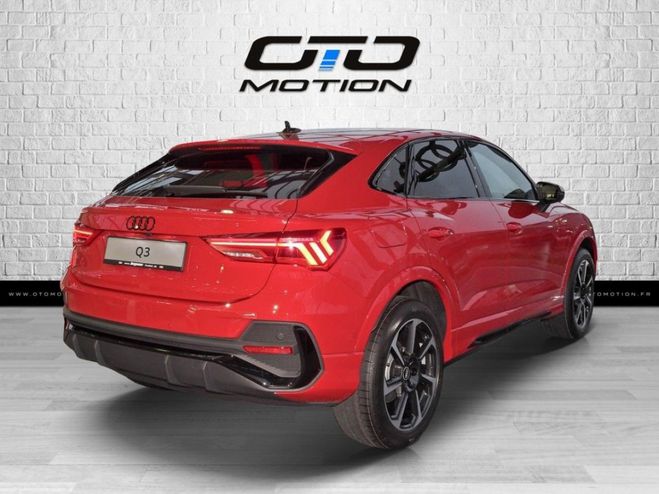 Audi Q3 Sportback 1.5 35 TFSI - 150 - BV S-troni Rouge m�tallis� de 2022