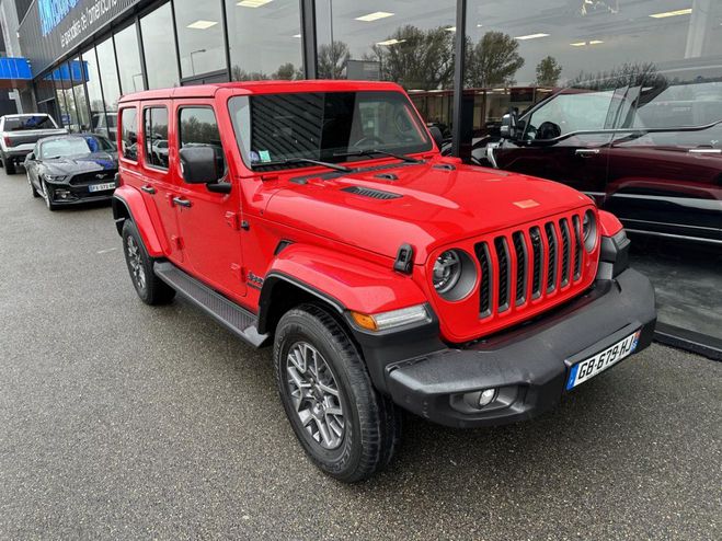 Jeep Wrangler 2.0i T 4xe - 380 - 4x4 Unlimited 80th An Rouge de 2021