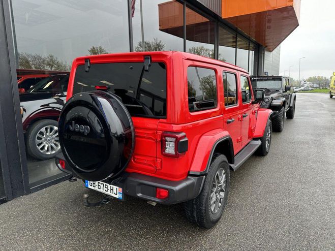 Jeep Wrangler 2.0i T 4xe - 380 - 4x4 Unlimited 80th An Rouge de 2021