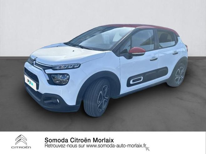 Citroen C3 1.2 PureTech 83ch S&S Shine Blanc Banquise (O) de 2022