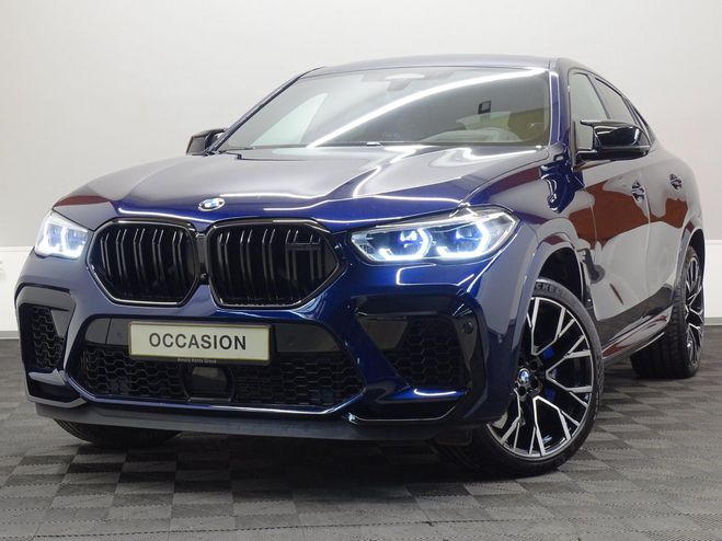 BMW X6 Serie X M Competition 4.4 V8 bi-turbo Bleu de 2021