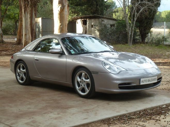 Porsche 911 type 996 CARRERA 2 CABRIOLET 3.6L 320 CH BOITE 6  GRIS MEDITERRANEE METALLISE de 2002