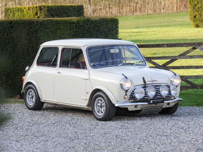 Mini Cooper S Morris Mk1 Blanc de 1966