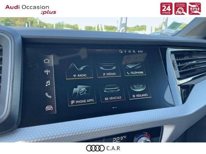 Audi A1 Sportback 30 TFSI 110 ch S tronic 7 S Li Blanc de 2021