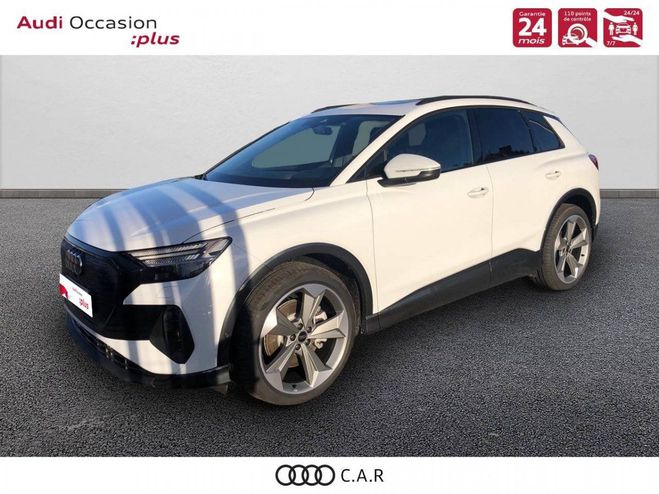 Audi Q4 E-Tron 40 204 ch 82 kWh Design Luxe Blanc de 2022