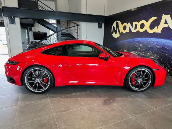 Porsche 911 COUPE (992) 3.0 450 CARRERA 4S Rouge de 2019