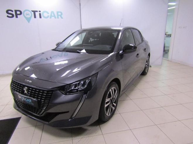 Peugeot 208 1.2 PureTech 100ch S&S Allure Pack Gris Platinium de 2022