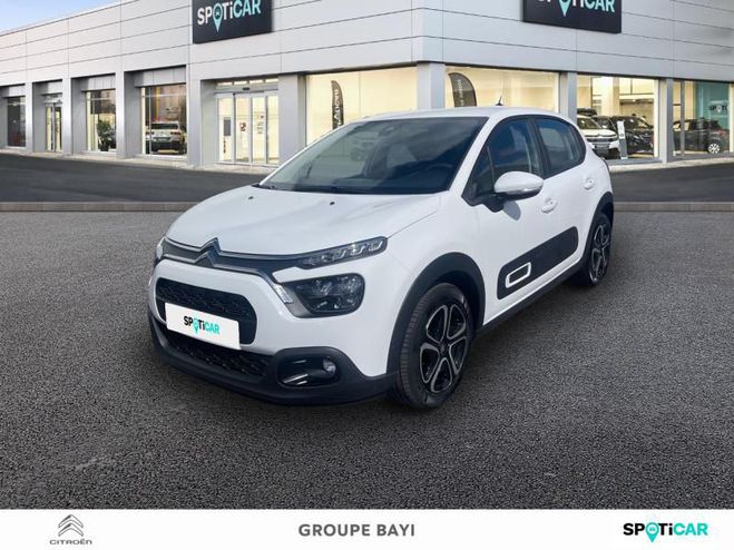 Citroen C3 1.2 PureTech 83ch S&S Shine Blanc Banquise (O) de 2022