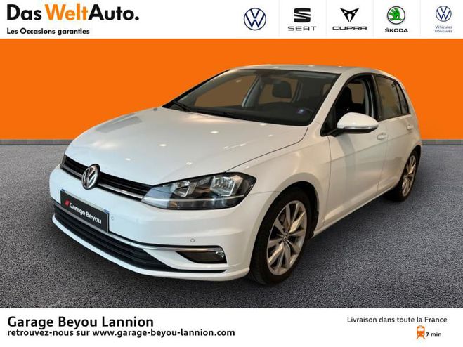 Volkswagen Golf 1.5 TSI EVO 150ch Match DSG7 Euro6d-T 5p Blanc Pur de 2019