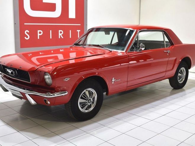Ford Mustang 289 Ci Coup Candy Apple Red T de 1966