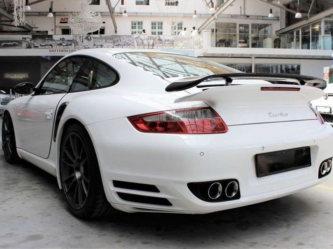 Porsche 911 type 997 Turbo boite méca 480 cv Blanc de 2007