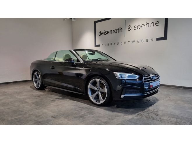 Audi A5 Cabriolet 40 TFSI S-tronic S Line / CAME Noir de 2019
