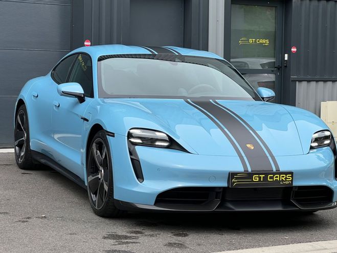 Porsche Taycan Porsche Taycan Turbo S - LOA 1 682 Euros Bleu Glac Mtallis de 2021