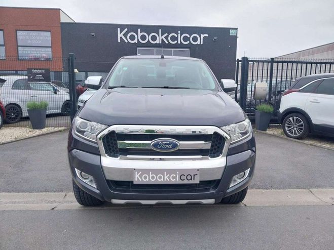 Ford Ranger 2.2D Limited Edition CUIR-CAMERA-COVER T Gris de 2016