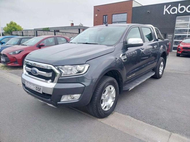 Ford Ranger 2.2D Limited Edition CUIR-CAMERA-COVER T Gris de 2016