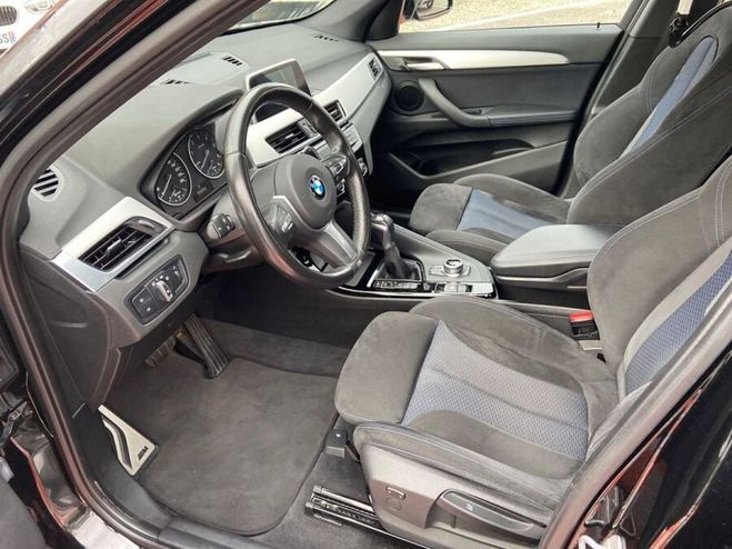 BMW X1 (F48) SDRIVE 18DA 150 BVA8 M SPORT Noir de 2018