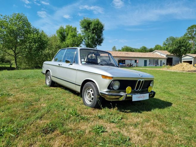 BMW 2002 Tii (Kilomtrage Officiel) Gris Mtallis de 1974
